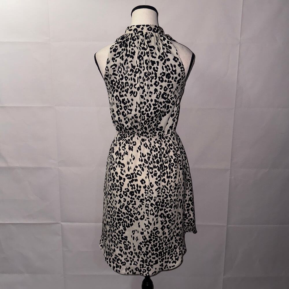 Mng Collection Leopard Print Short Sleeve Dress W… - image 2